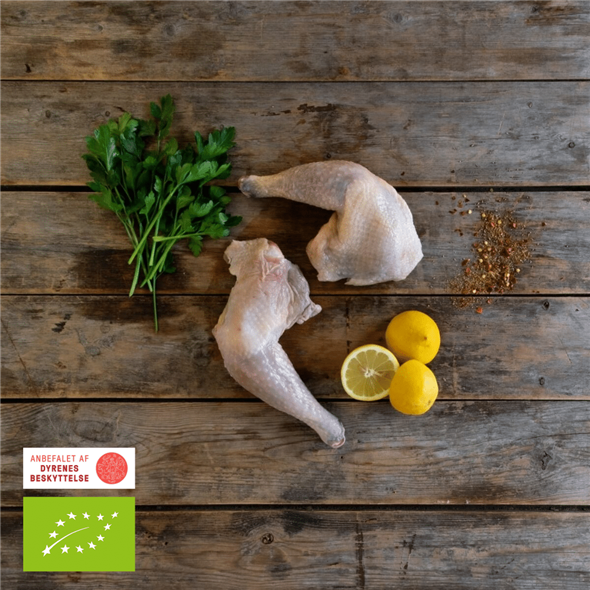 Hele skovkyllingelår - Øko fra Gothenborg (frost)