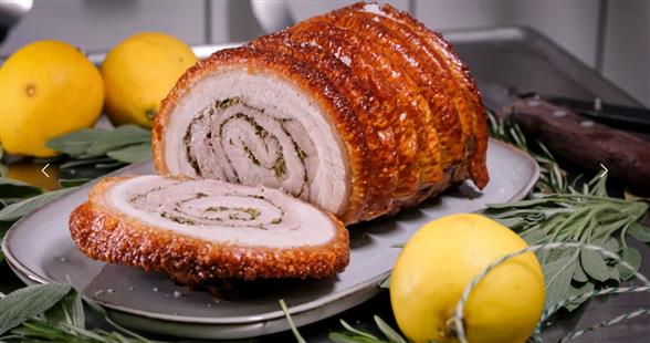 Romersk Porchetta steg, ca. 1.5 kg